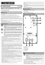 Предварительный просмотр 6 страницы MC Crypt 31 24 81 Operating Instructions Manual