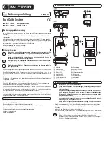 MC Crypt 31 45 20 Operating Instructions Manual предпросмотр