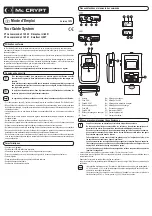 Preview for 5 page of MC Crypt 31 45 20 Operating Instructions Manual