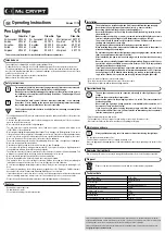 Предварительный просмотр 2 страницы MC Crypt 59 03 54 Operating Instructions