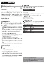 Предварительный просмотр 3 страницы MC Crypt 59 14 68 Operating Instructions