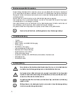 Предварительный просмотр 7 страницы MC Crypt Club-Mixer DJ-700 U Operating Instructions Manual