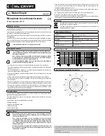 Предварительный просмотр 3 страницы MC Crypt CM568 Operating Instructions