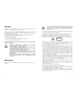 Предварительный просмотр 19 страницы MC Crypt DJ-11 Operating Instructions Manual