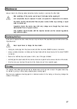 Предварительный просмотр 27 страницы MC Crypt DL-1101 Instruction Manual