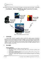 Предварительный просмотр 1 страницы MC Crypt DMX 512 FUNK User Manual