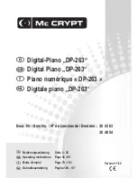 MC Crypt DP-263 Operating Instructions Manual предпросмотр