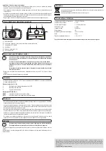 Предварительный просмотр 6 страницы MC Crypt GLP-08 Operating Instructions Manual