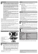 Preview for 2 page of MC Crypt GLP20 Operating Instructions Manual