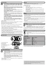 Preview for 4 page of MC Crypt GLP20 Operating Instructions Manual