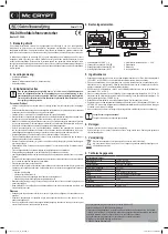 Предварительный просмотр 4 страницы MC Crypt HA-04 Operating Instructions