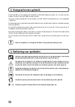 Preview for 58 page of MC Crypt LB 160 Operating Instructions Manual