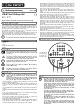 Preview for 1 page of MC Crypt LCB001 Operating Instructions Manual