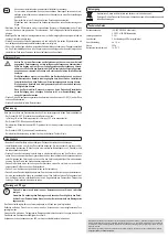 Preview for 2 page of MC Crypt LCB001 Operating Instructions Manual