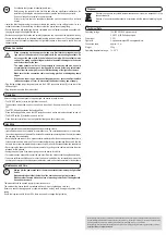 Preview for 4 page of MC Crypt LCB001 Operating Instructions Manual