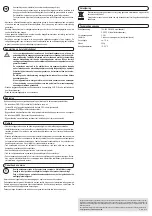 Preview for 8 page of MC Crypt LCB001 Operating Instructions Manual