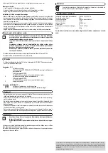 Preview for 6 page of MC Crypt Mini Star Laser Operating Instructions Manual