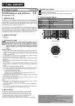 Предварительный просмотр 3 страницы MC Crypt PA-6430 Operating Instructions