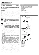 Предварительный просмотр 3 страницы MC Crypt USB 12A Operating Instructions Manual