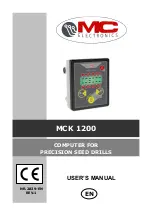 Предварительный просмотр 1 страницы MC Electronics MCK 1200 User Manual