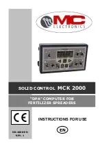 Preview for 1 page of MC Electronics MCK 2000 Instructions For Use Manual