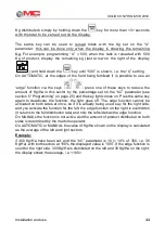 Preview for 33 page of MC Electronics MCK 2000 Instructions For Use Manual