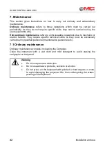 Preview for 42 page of MC Electronics MCK 2000 Instructions For Use Manual