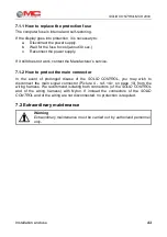 Preview for 43 page of MC Electronics MCK 2000 Instructions For Use Manual