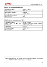 Preview for 47 page of MC Electronics MCK 2000 Instructions For Use Manual