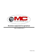 Preview for 52 page of MC Electronics MCK 2000 Instructions For Use Manual