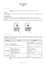 Preview for 42 page of Mc Haus artic-30 Manual