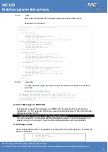 Preview for 43 page of MC Technologies MC 100 SW User Manual