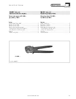 MC PV-CZM series Operating Instructions Manual предпросмотр