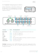 Предварительный просмотр 32 страницы MC Referenz mc 611 Owner'S Manual