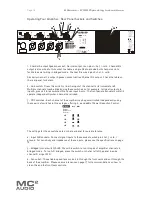 Preview for 16 page of MC2 Audio E100 Operating Instructions Manual