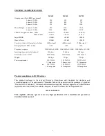 Preview for 3 page of MC2 Audio MC450 Operating Instructions Manual