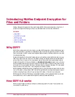 Preview for 5 page of McAfee DFFCDE-AA-DA - Endpoint Encryption For Files Product Manual