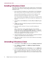 Предварительный просмотр 16 страницы McAfee E-Business Client Product Manual