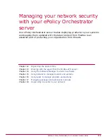 Предварительный просмотр 119 страницы McAfee EPOCDE-AA-BA - ePolicy Orchestrator - PC Product Manual