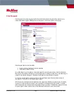 Предварительный просмотр 20 страницы McAfee HARDWARE 1.4 User Manual