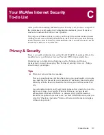 Предварительный просмотр 117 страницы McAfee INTERNET SECURITY 5.0 Manual