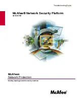 McAfee M4050 - Network Security Platform Troubleshooting Manual preview