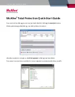 Предварительный просмотр 9 страницы McAfee MTP08EMB3RUA - Total Protection - PC Quick Start Manual