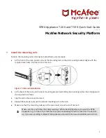 McAfee NTBA T-200 Quick Start Manual preview