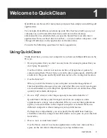 Preview for 9 page of McAfee QUICKCLEAN 1.0 User Manual