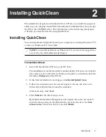 Preview for 11 page of McAfee QUICKCLEAN 1.0 User Manual