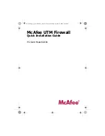 McAfee SG640 Quick Installation Manual preview