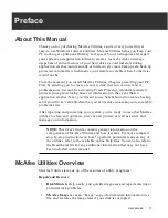 Preview for 11 page of McAfee UTILITIES 4.0 User Manual