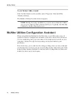 Preview for 16 page of McAfee UTILITIES 4.0 User Manual