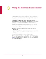 Предварительный просмотр 16 страницы McAfee VCLCDE-AA-DA - VirusScan Command Line Scanner Standard Product Manual